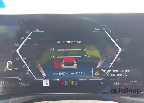 2024 BMW 3 Series 330E из США, поврежденный, VIN 3MW39FF03R8E18890